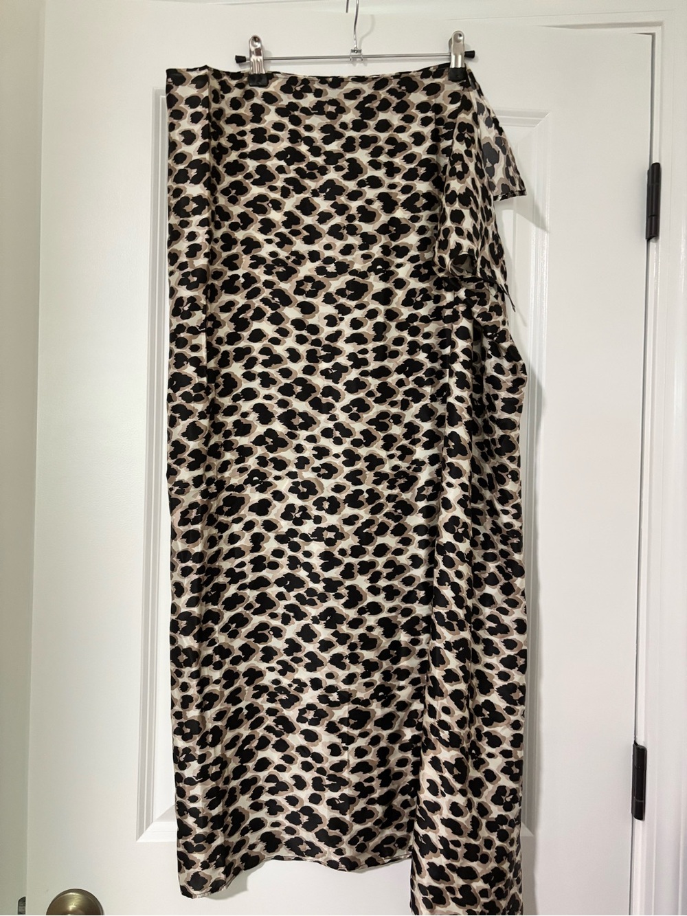 Anatomie Leopard Print Midi Skirt - Cream & Black - Picture 1 of 4
